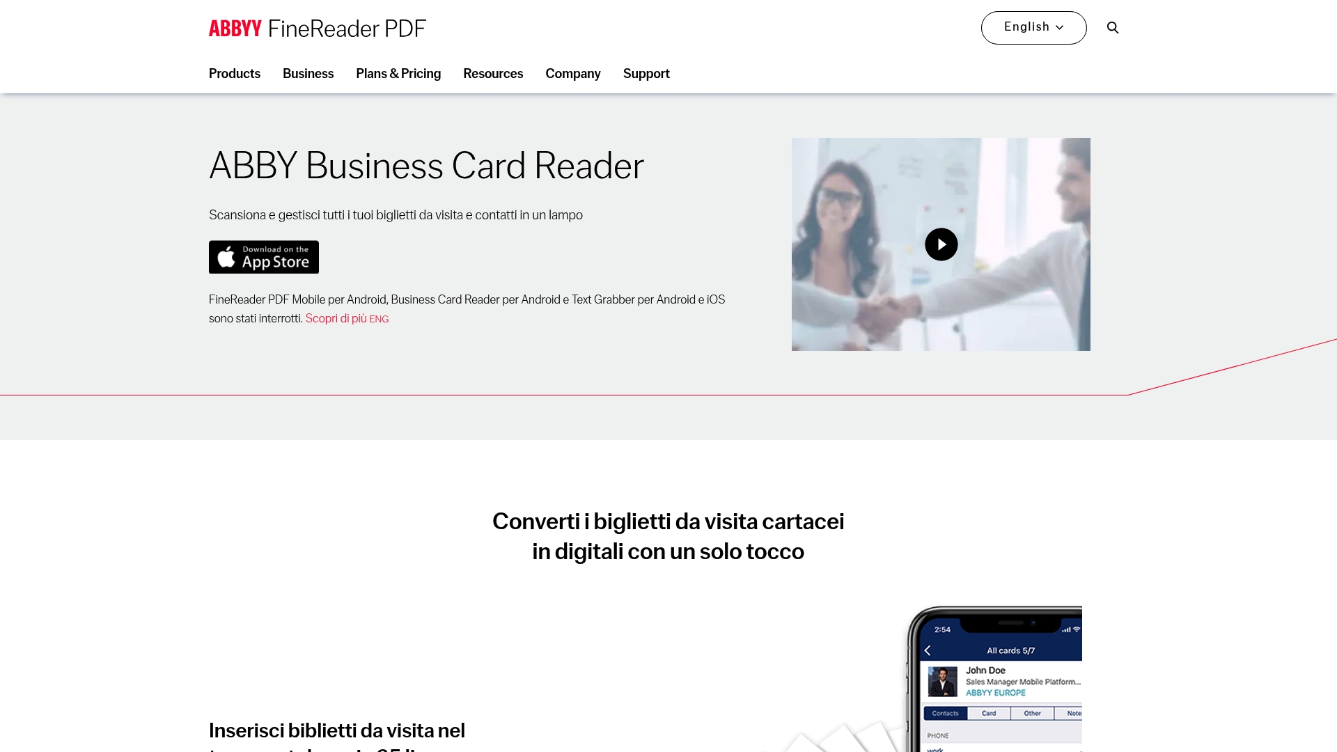 ABBYY Business Card Reader