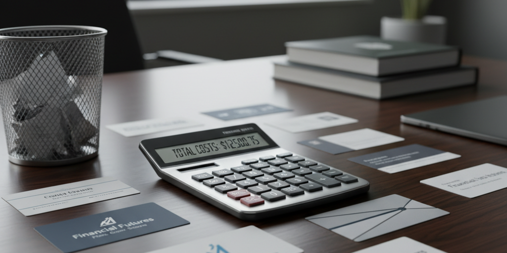 Costi nascosti con i biglietti da visita cartacei