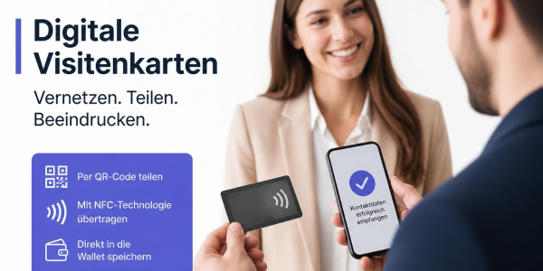 Elektronische Visitenkarte erstellen: So geht's 2026