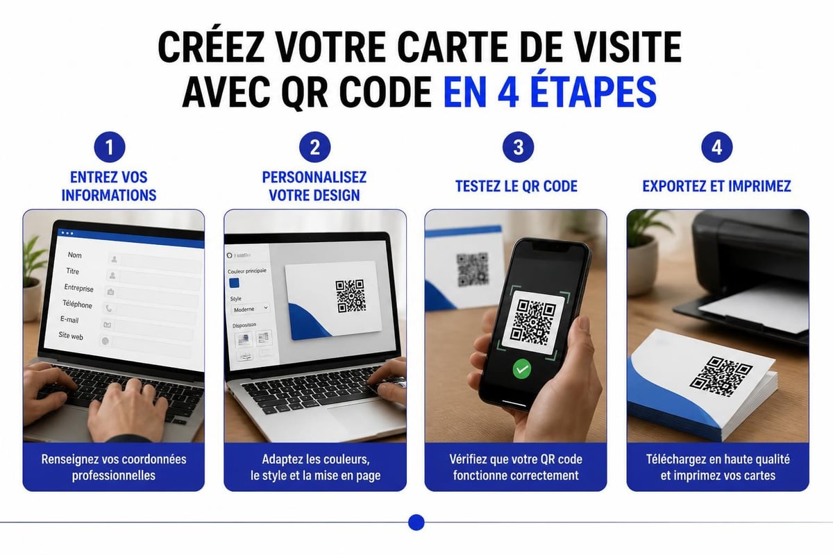QR code creation process