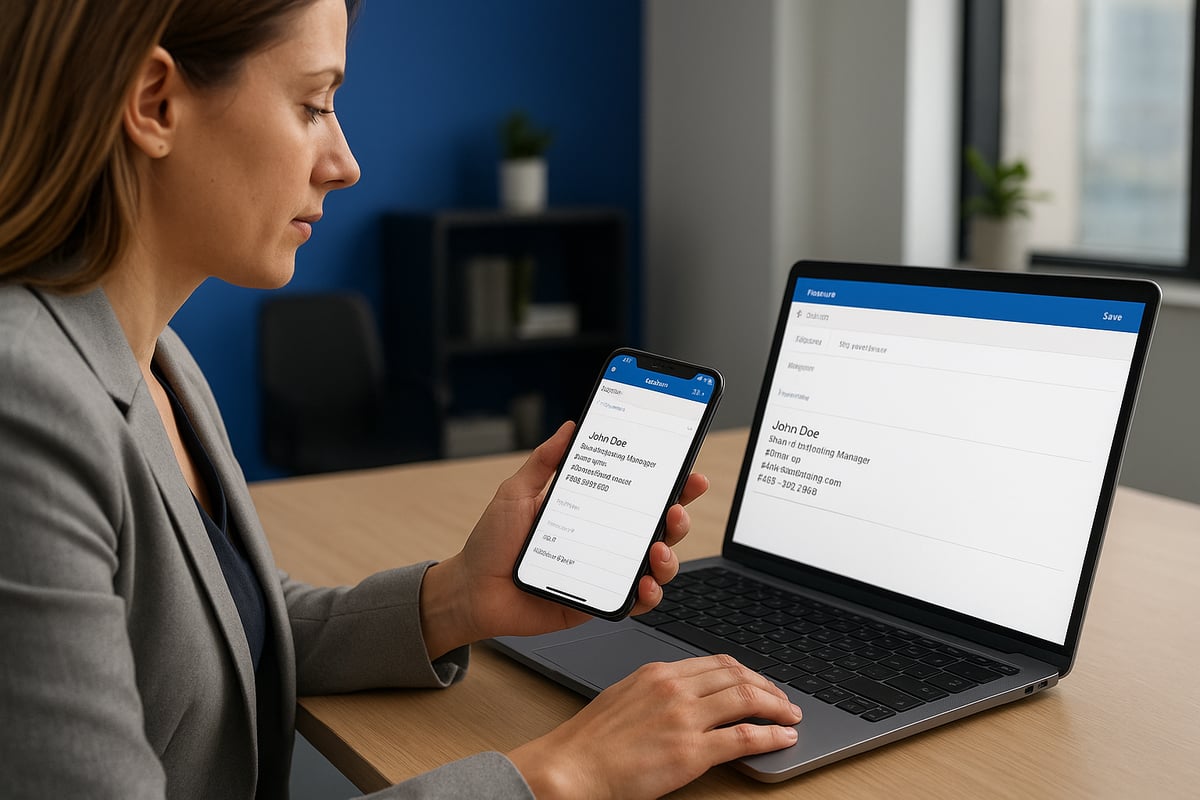 Schritt-für-Schritt: Outlook App Signatur einrichten und gestalten