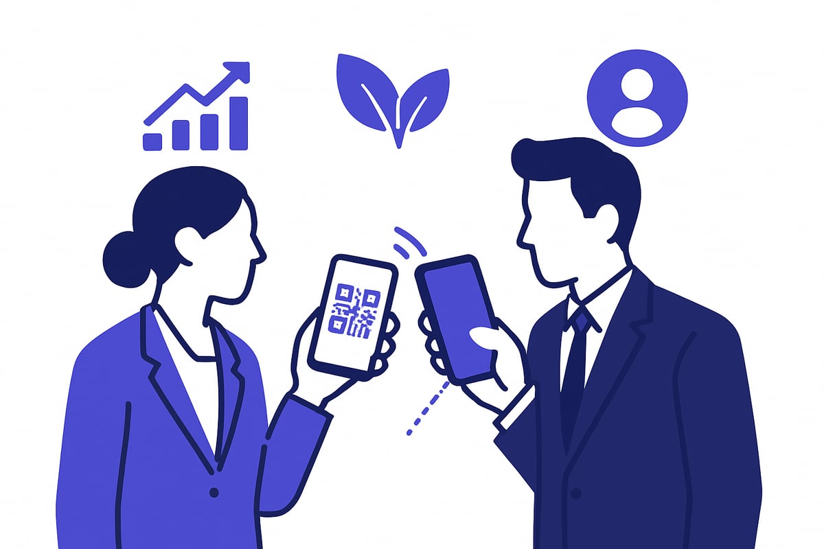 Key Benefits of Scan Code Business Cards