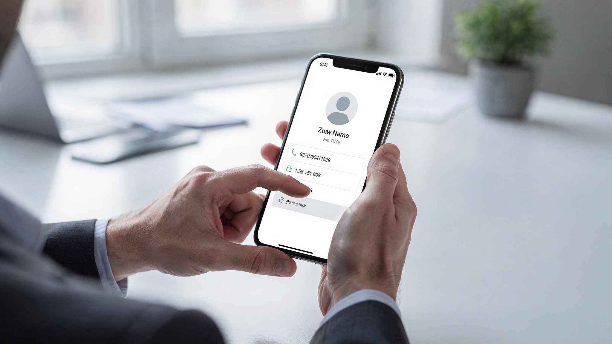 Digitale Visitenkarte für Unternehmen
