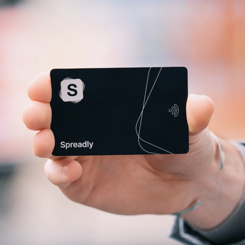 Ürün resim no. 2 of Spreadly NFC kartı (siyah)